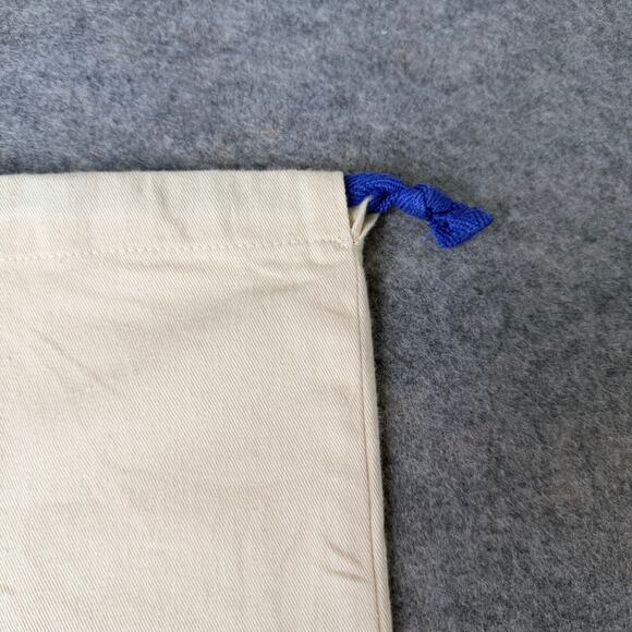 Authentic Louis Vuitton LV Logo Dust Bag Beige Drawstring Storage 19"x11.5" - Picture 3 of 6